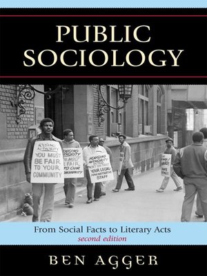 cover image of Public Sociology